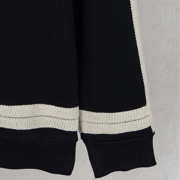 Loewe Lace Web Crew Neck Sweatshirt with Small Embroidered Chest Logo - Picture 8 of 9